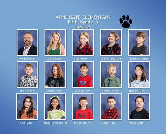 Fifth Grade A class