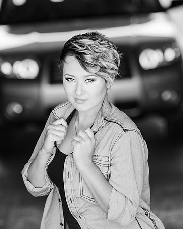 high school senior girl photography