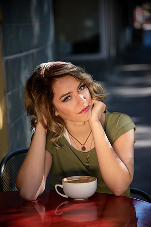 high school senior girl photography