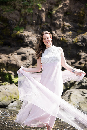 Cancer survivor photo shoot
