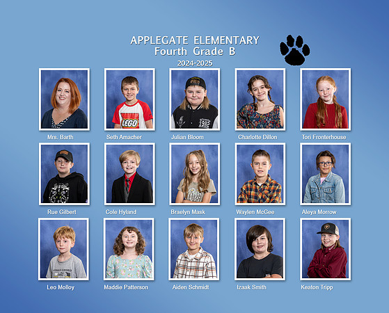 Fourth Grade B class